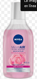 AGUA MICELAR NIVEA FACIAL ROSAS 400ML