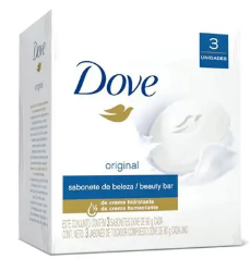 3 JABON DOVE BLANCO 90 GR