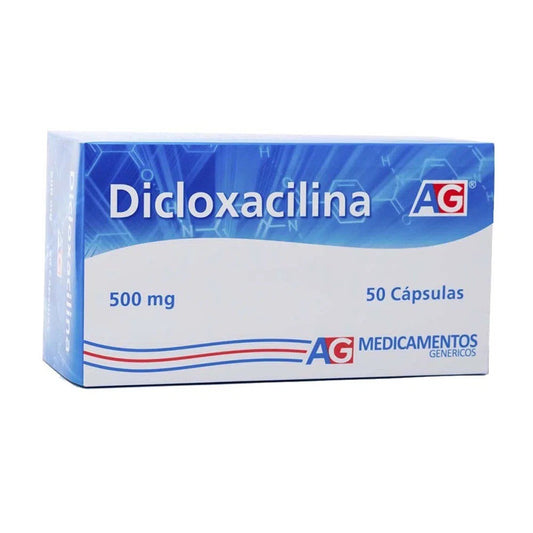 DICLOXACILINA AG 500MG X 50 CA