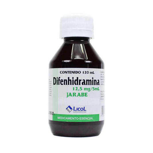 DIFENHIDRAMINA  JARABE 120ML