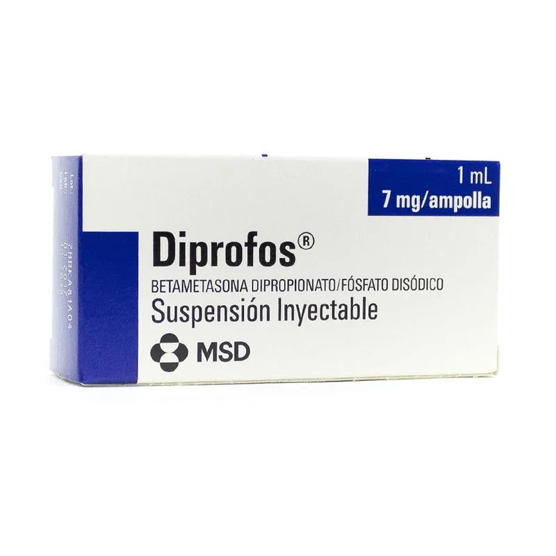 DIPROFOS 7 MG. 1 AMP. 1ML