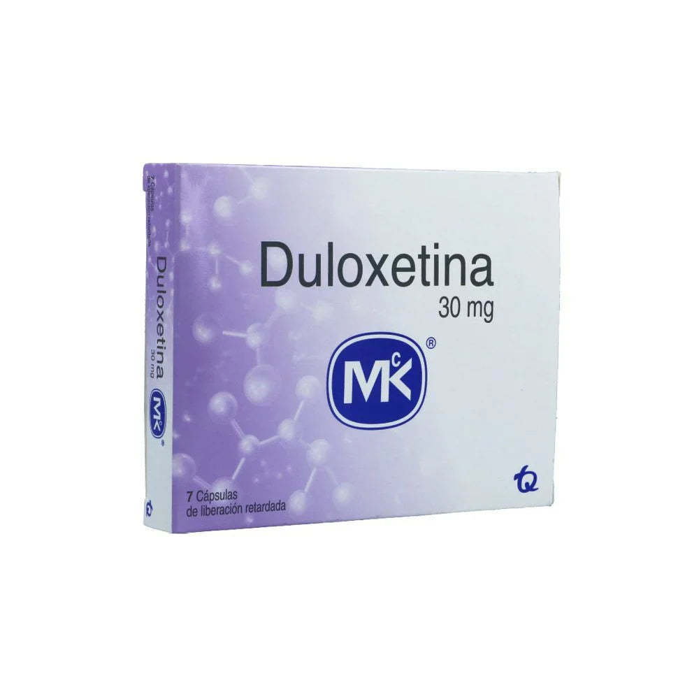 DULOXETINA 30MG 7 CAPSULAS