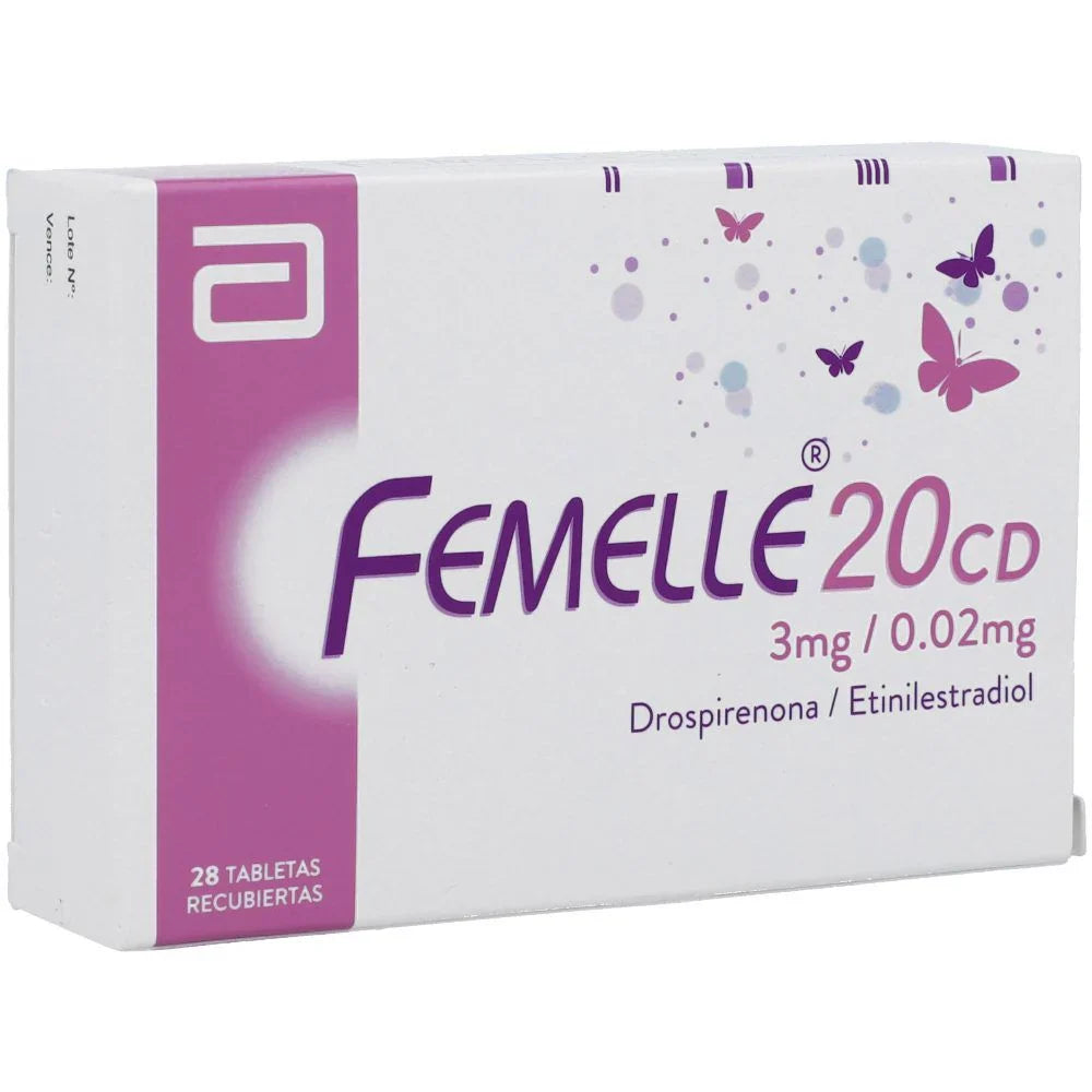 FEMELLE 20 CD X 28 TABLETAS