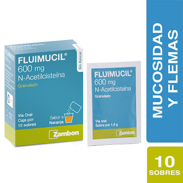 FLUIMUCIL 600 MG SOBRE