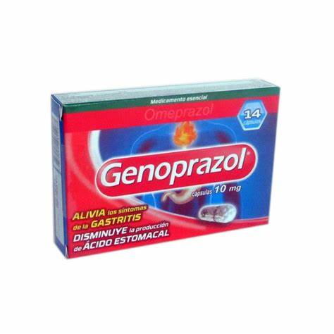 GENOPRAZOL 10MG 14 CPS