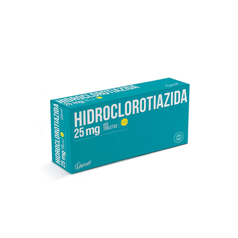 HIDROCLOROTIAZIDA 25 MG X 10 T