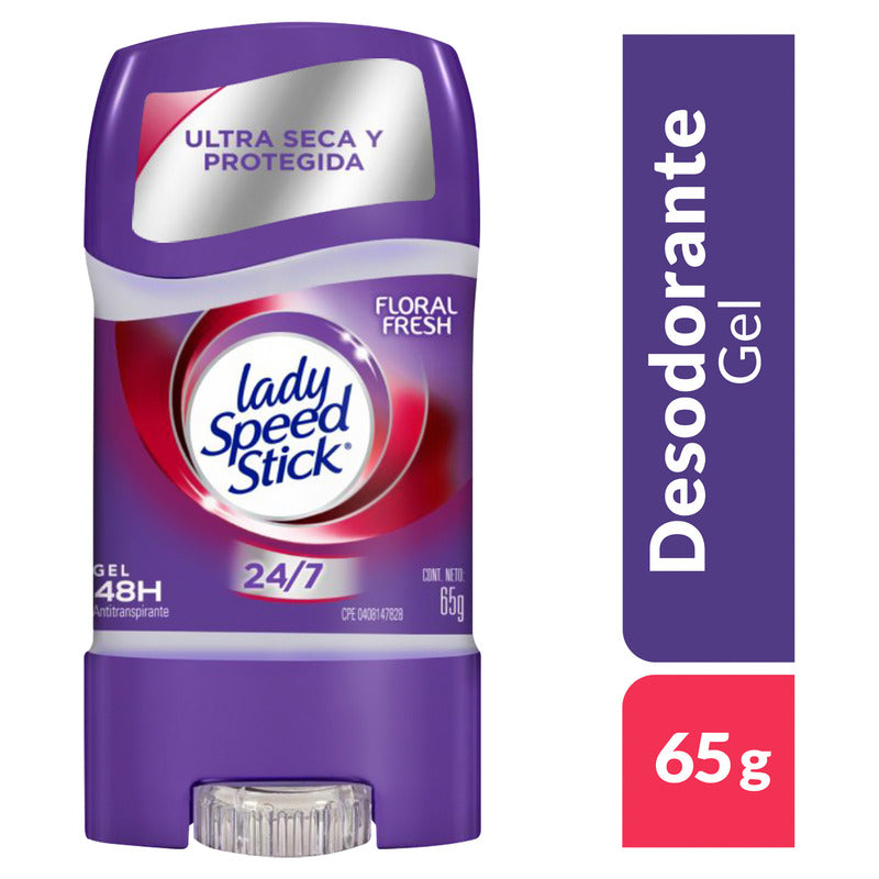 DTE.LADY GEL FLORAL FRESH 65 G