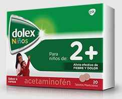 DOLEX NIÑOS 2 +  X 20TBS