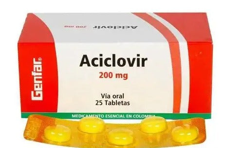 ACICLOVIR 200MG X 5TBS - GENFAR