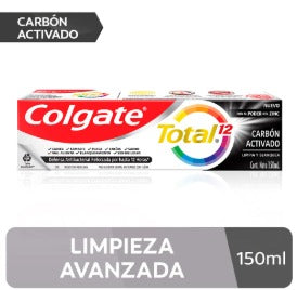 COLGATE TOTAL CARB.ACTI 150ML