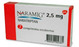 NARAMIG 2.5 MG 7 TAB