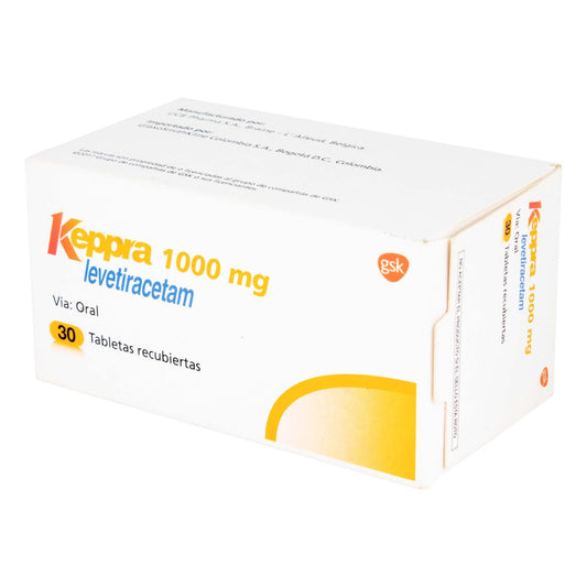 KEPPRA 1000 MG 30 TBS