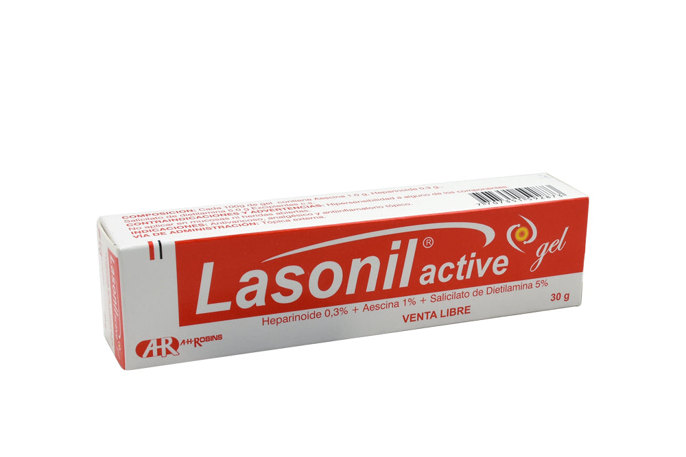 LASONIL ACTIVE GEL X 30 GR A R LilFarma LASONIL ACTIVE GEL X 30 GR A R LilFarma