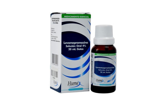 LEVOMEPROMAZINA 4% GOTAS 20 ML