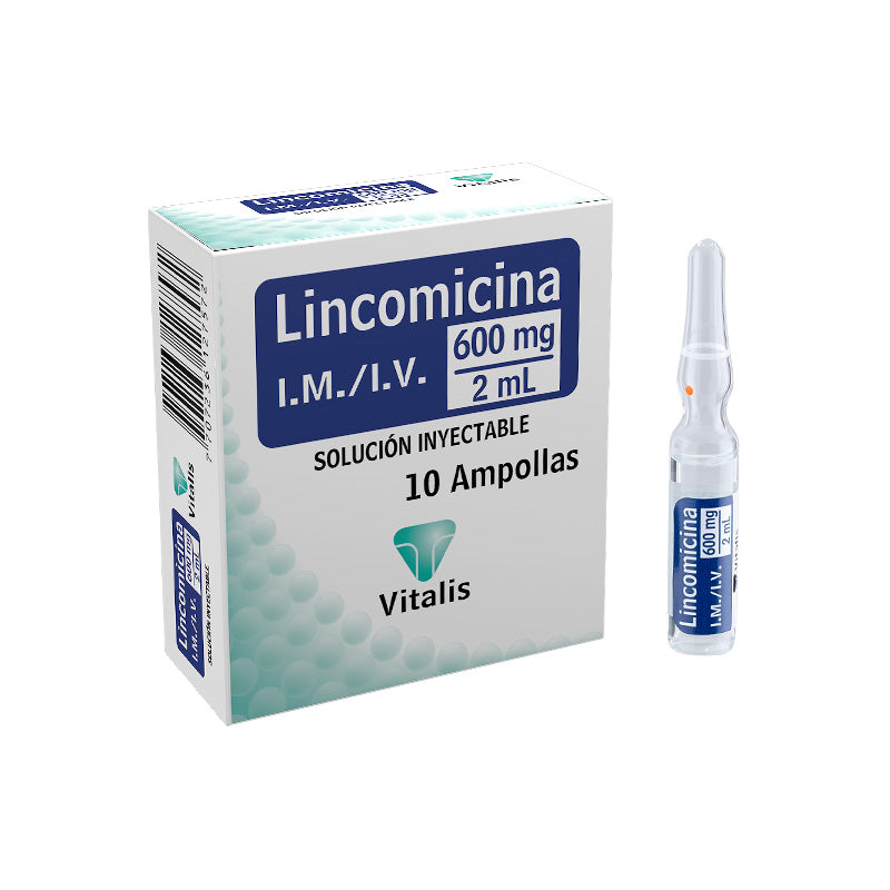 LINCOMICINA 600MG/2ML VITALIS