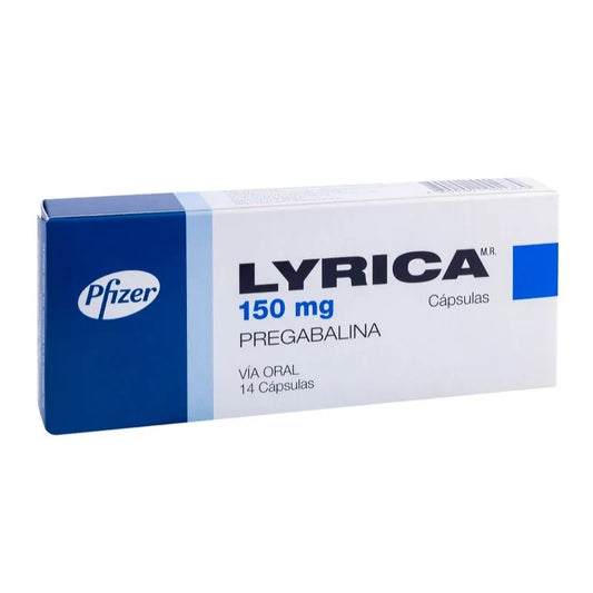 LYRICA 150 MG X 14 CPS