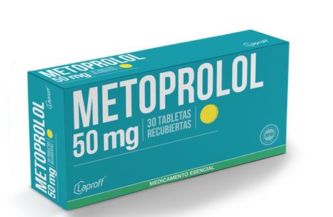 METOPROLOL 50MG X 10 TAB