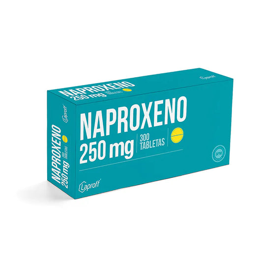 NAPROXENO 250MG 10 TBS