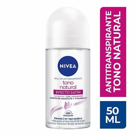 NIVEA ROLL DTE TO NATURAL 50ML