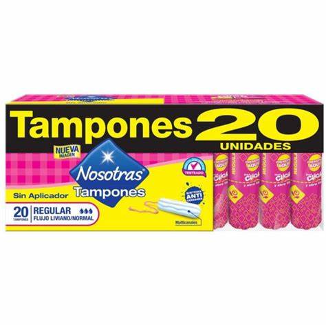 NOSOTRAS TAMPONE REGULAR  X 20