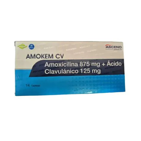 AMOKEM CV 875 + 125MG 14 TBS (
