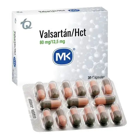 VALSARTAN/HCT 80 MG/12.5 MG X