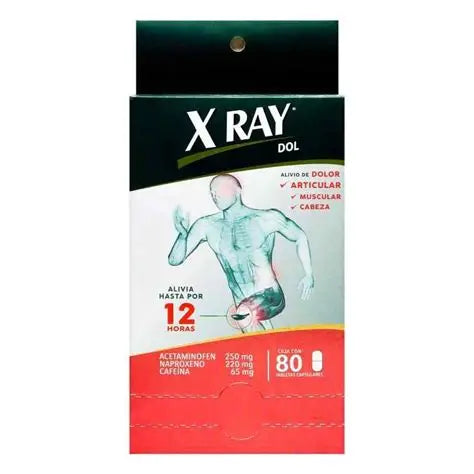 X RAY DOL CAPSULA CAJA 4 UND