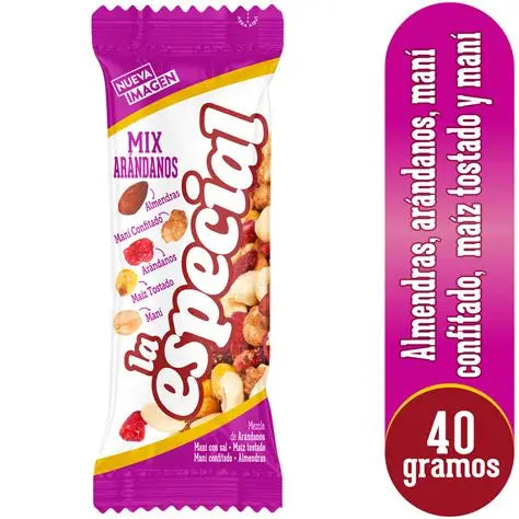 MANI MIX ARANDANOS 40G