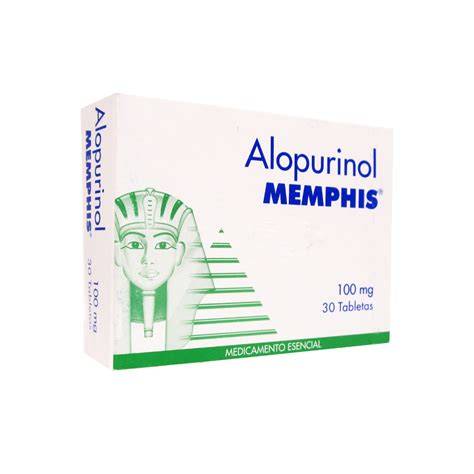 ALOPURINOL MPHIS 100MG 30TBS