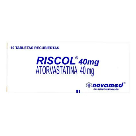 RISCOL ATOVASTATINA 40 MG 30 TBS