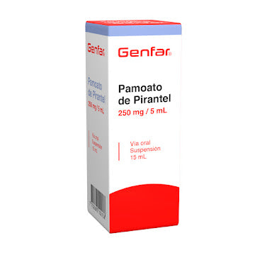 PAMOATO PIRANTEL 250 MG 15ML GF