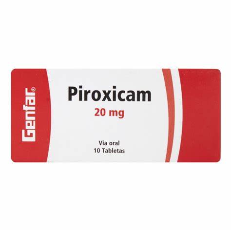 PIROXICAM GF 20MG 10CAPS