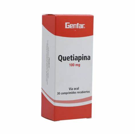 QUETIAPINA 100 MG 30 TBS GENFA