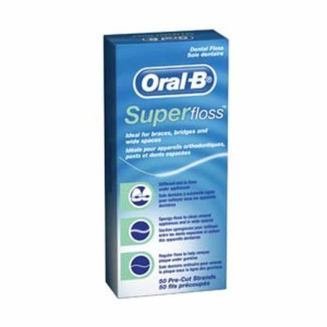 SEDA ORAL B SUPERFLOSS 50 UND