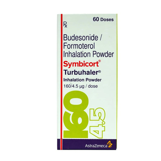 SYMBICORT TURB.160/4.5 MCG.60