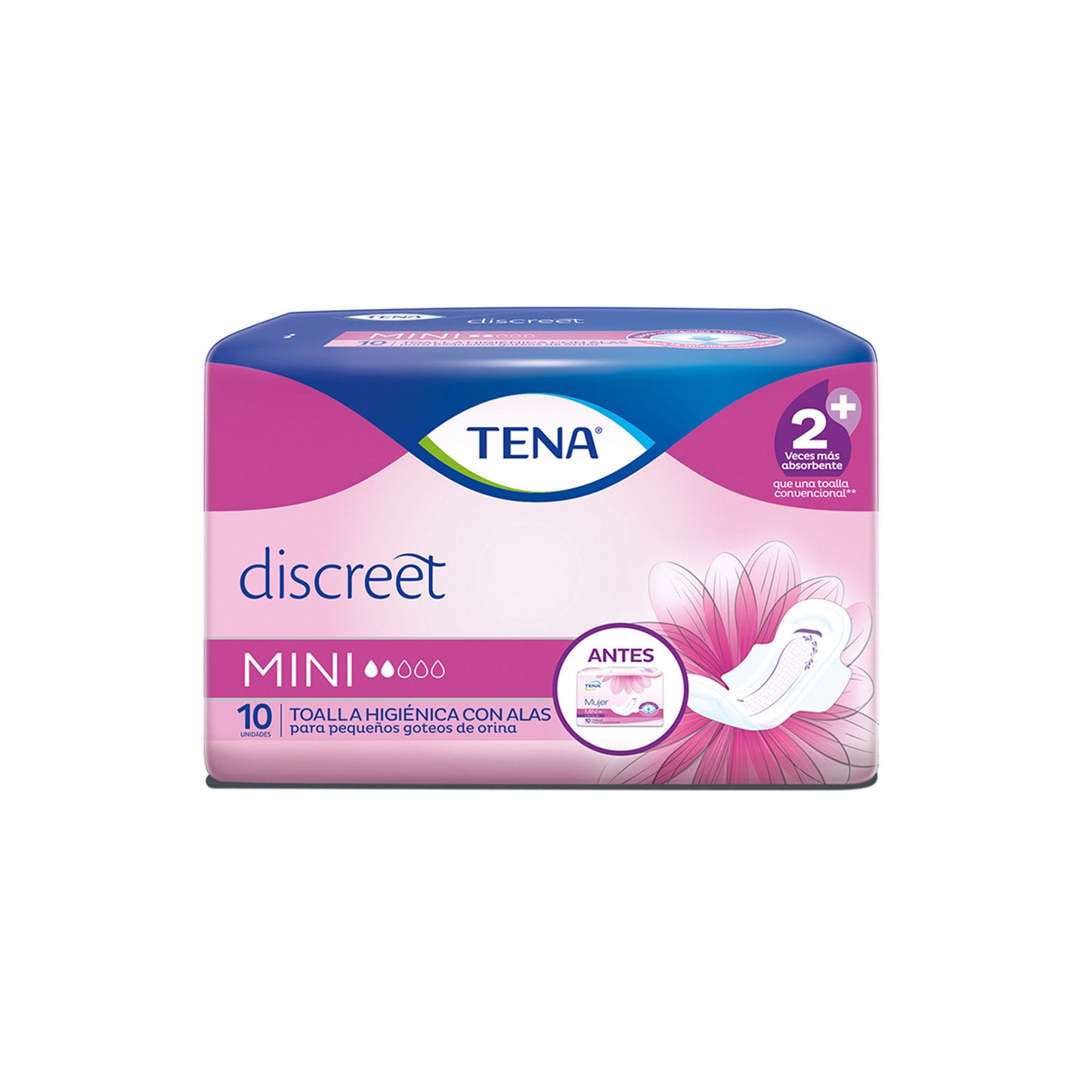 TOAL TENA DISCREET MINI 10 UND