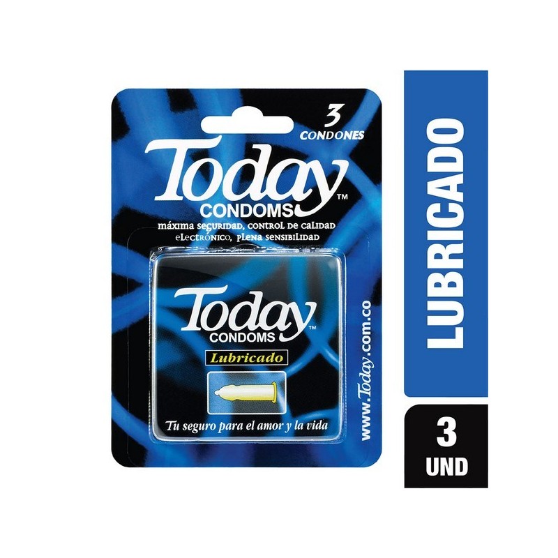 TODAY LUBRICADO 3 UDS