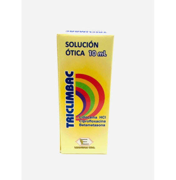 TRICLIMBAC SOLUCION OTICA 10ML