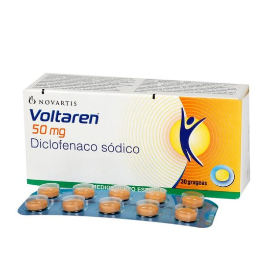 VOLTAREN 50 MG X 30 TBS