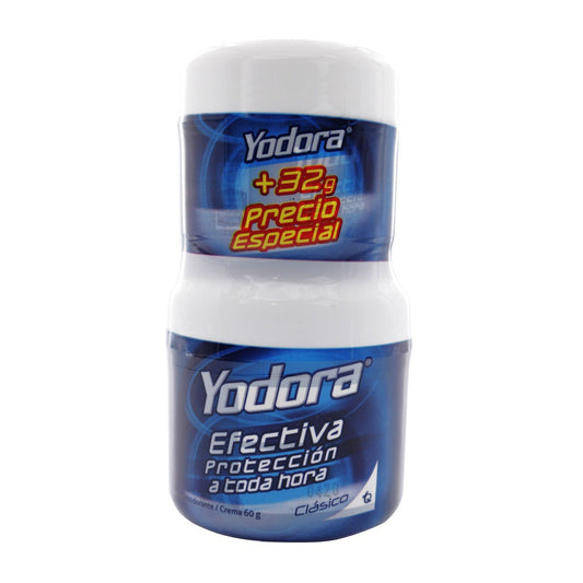YODORA CREMA POTE 60 GR+32 GR