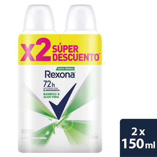 DTE REXONA BAMBOO SPRAY 2 UND 89 GR