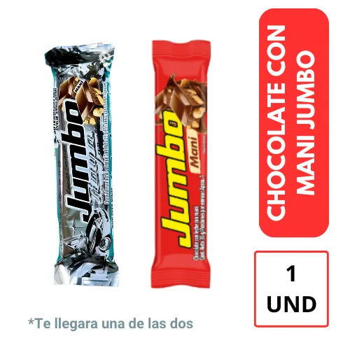 CHOCOLATINA JUMBO MANI 35G