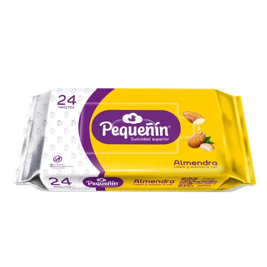 PAÑITOS HUM.PEQUENIN ALMENDRA 24 UNDS