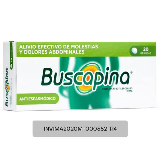 BUSCAPINA SIMPLE  X 20 GRAGEAS