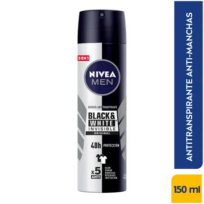 DTE NIVEA SPR BLACKWHITE H 150