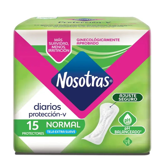 NOSOTRAS PROT.NORMAL X 15 VERD