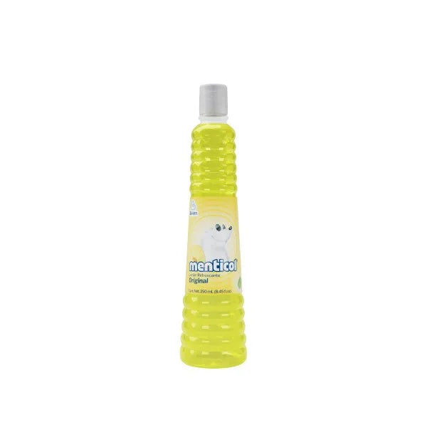 LOC.REFRESC.MENTICOL ORIG.AMARILL.250 ML
