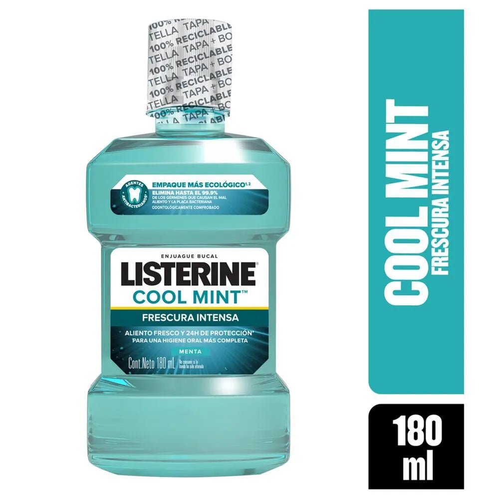 LISTERINE COOL MINT 180 ML