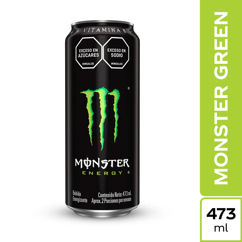MONSTER GREEN LATA 473ML