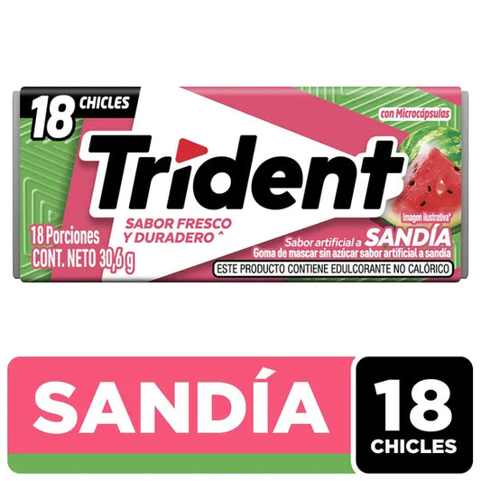 CHICLE TRIDENT AMERI/SANDI X18